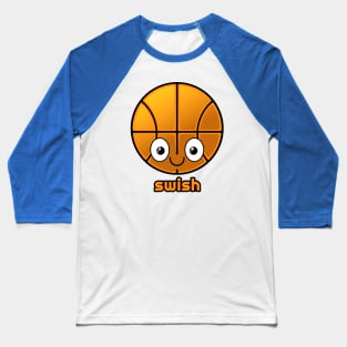 Swish Basketball Baseball T-Shirt